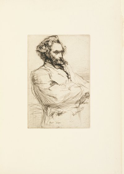 Drouet by James Abbott McNeill Whistler
