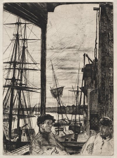Rotherhithe by James Abbott McNeill Whistler