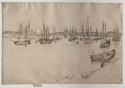 San Giorgio, Venice, 1886 by James Abbott McNeill Whistler