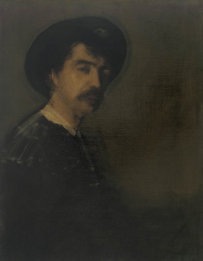Self-Portrait, 1870-1875 by James Abbott McNeill Whistler