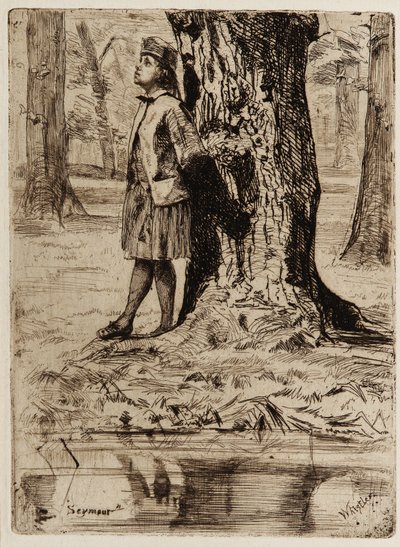 Seymour, 1859 by James Abbott McNeill Whistler
