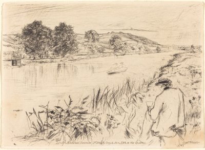 Sketching, No. 1, 1861 by James Abbott McNeill Whistler