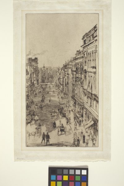St. James Street by James Abbott McNeill Whistler