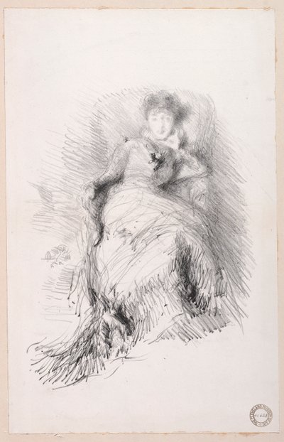 Study, 1878 by James Abbott McNeill Whistler