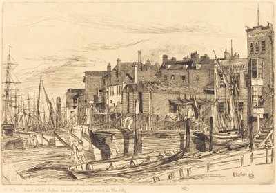 Thames Police by James Abbott McNeill Whistler