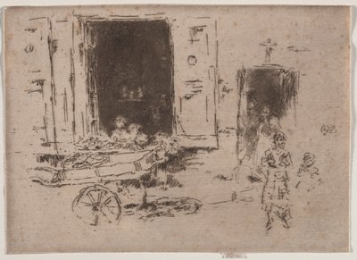 The Barrow, Brussels by James Abbott McNeill Whistler