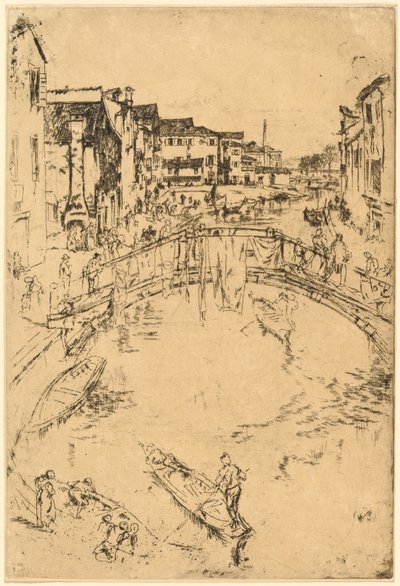 The Bridge by James Abbott McNeill Whistler