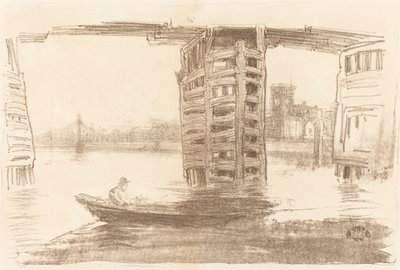 The Broad Bridge, 1878 by James Abbott McNeill Whistler
