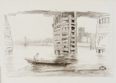 The Broad Bridge, 1878 by James Abbott McNeill Whistler