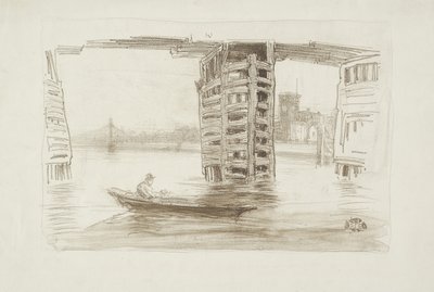 The Broad Bridge by James Abbott McNeill Whistler