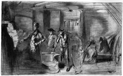 The Forge by James Abbott McNeill Whistler