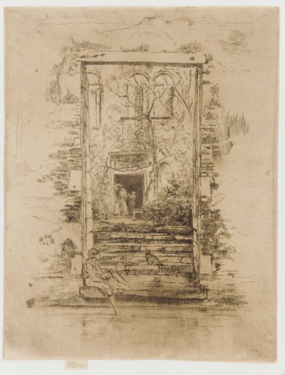 The Garden, 1879-1880 by James Abbott McNeill Whistler