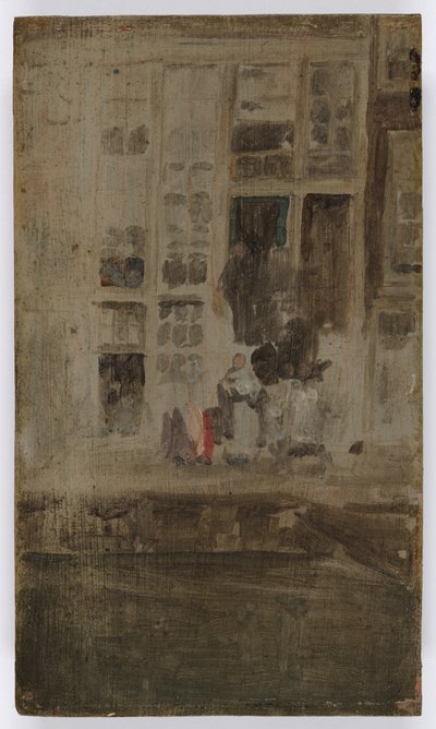 The Grey House by James Abbott McNeill Whistler
