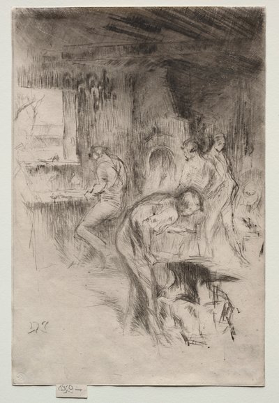 The Little Forge by James Abbott McNeill Whistler