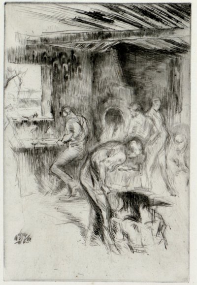 The Little Forge by James Abbott McNeill Whistler
