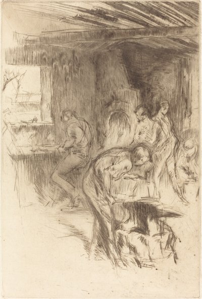 The Little Forge by James Abbott McNeill Whistler