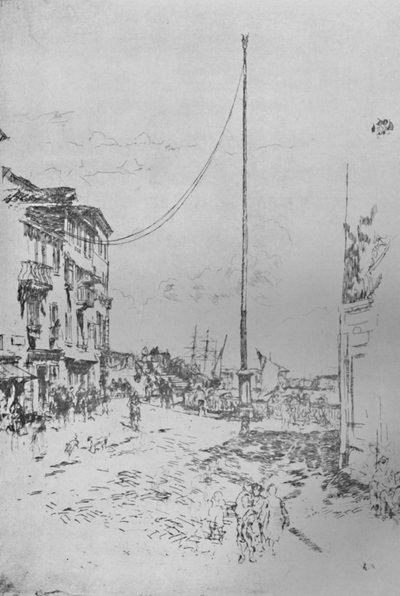 The Little Mast by James Abbott McNeill Whistler