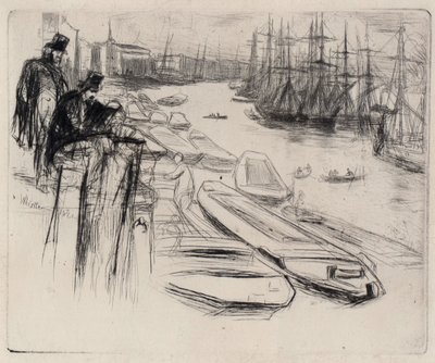 The Little Pool by James Abbott McNeill Whistler