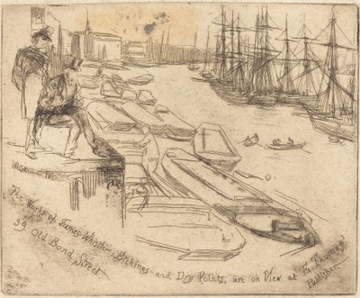 The Little Pool, 1861 by James Abbott McNeill Whistler