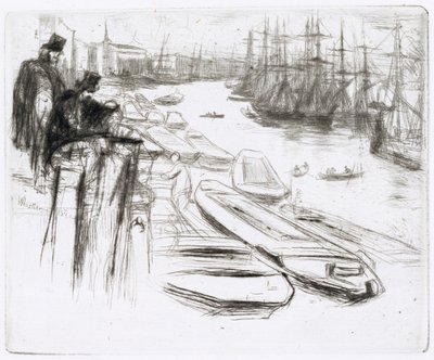 The Little Pool, No.1 by James Abbott McNeill Whistler
