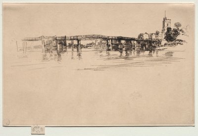 The Little Putney, No. 1 by James Abbott McNeill Whistler