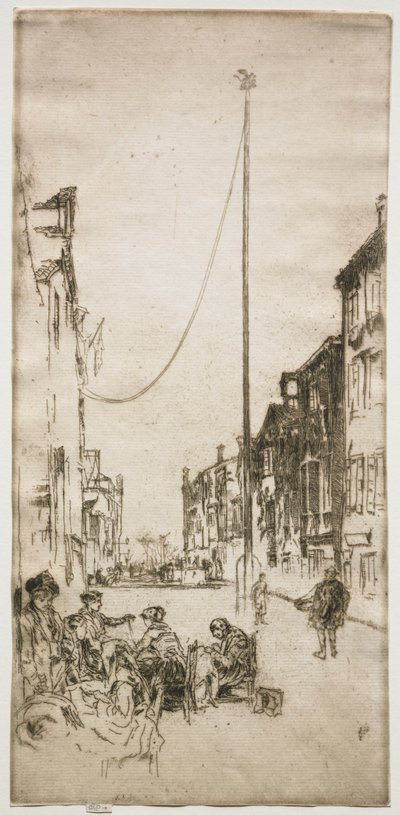 The Mast by James Abbott McNeill Whistler