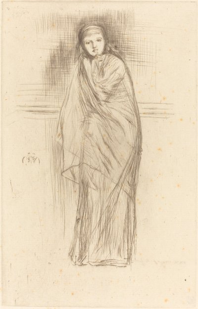 The Model Resting, 1870 by James Abbott McNeill Whistler