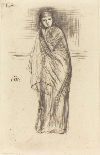 The Model Resting by James Abbott McNeill Whistler