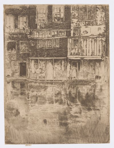 The Square House, Amsterdam by James Abbott McNeill Whistler