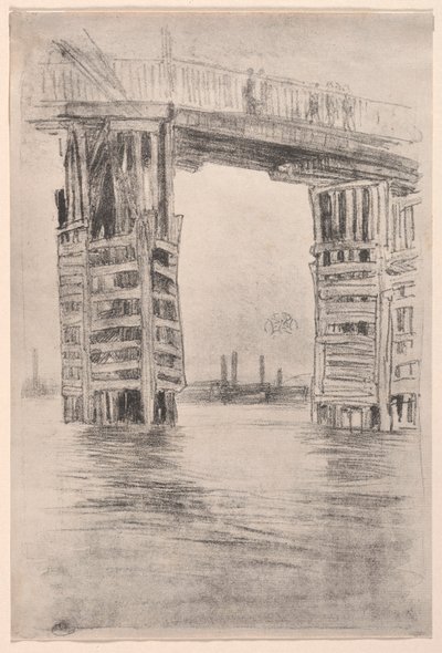 The Tall Bridge by James Abbott McNeill Whistler