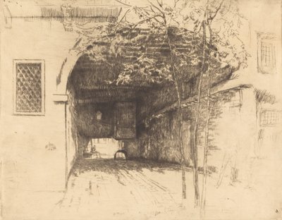 The Traghetto, No.I by James Abbott McNeill Whistler