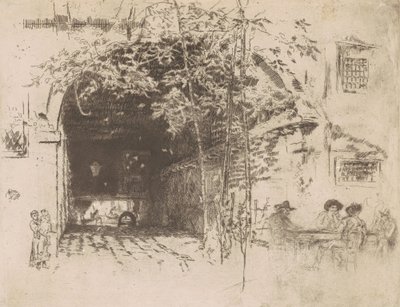 The Traghetto, No. 2 by James Abbott McNeill Whistler