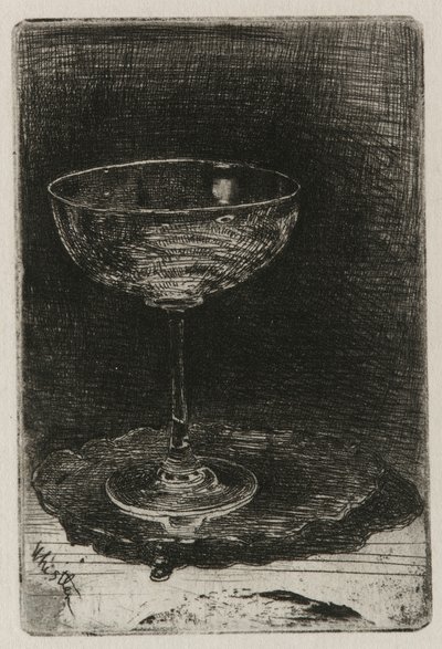 The Wine Glass by James Abbott McNeill Whistler