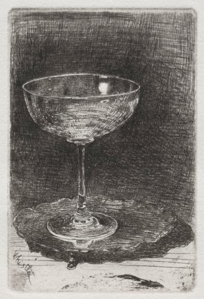 The Wine Glass by James Abbott McNeill Whistler