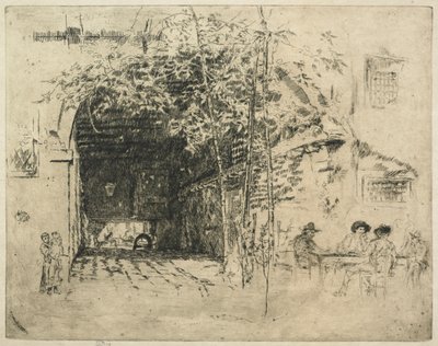 Traghetto, No. 2 by James Abbott McNeill Whistler