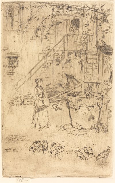 Turkeys by James Abbott McNeill Whistler