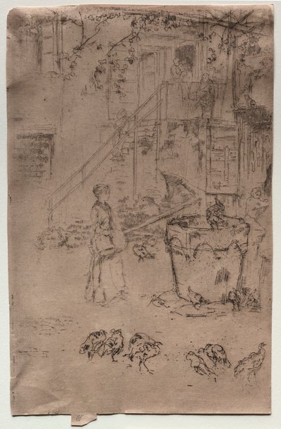 Turkeys by James Abbott McNeill Whistler