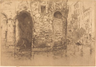 Two Doorways by James Abbott McNeill Whistler