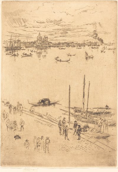 Upright Venice by James Abbott McNeill Whistler