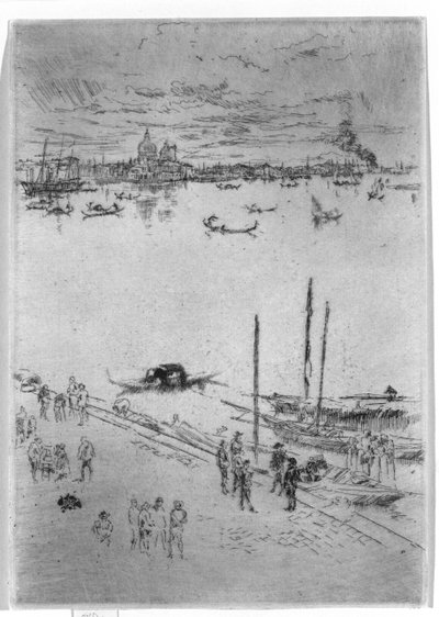 Upright Venice, 1879-80 by James Abbott McNeill Whistler