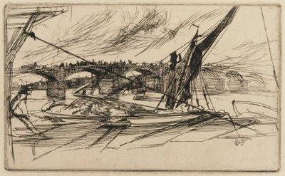 Vauxhall Bridge by James Abbott McNeill Whistler