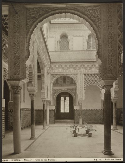 Alcazar, Patio de las Munecas by James Anderson