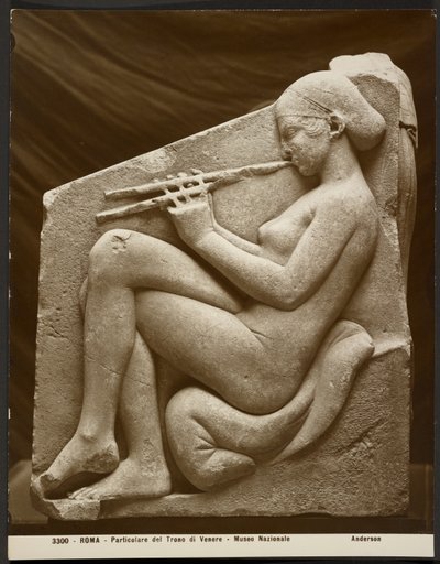 Detail, Throne of Venus, National Museum by James Anderson
