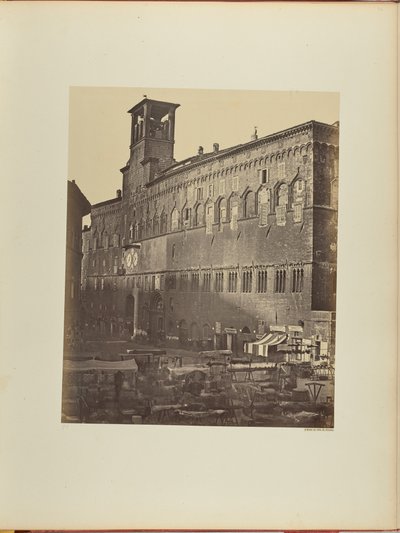The Town Hall of Perugia by James Anderson