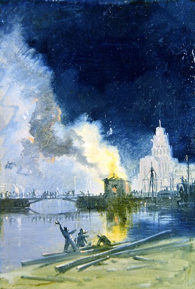Bristol Burning by James Baker Pyne