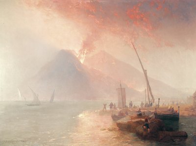 Eruption of Mt. Vesuvius, 1856 by James Baker Pyne