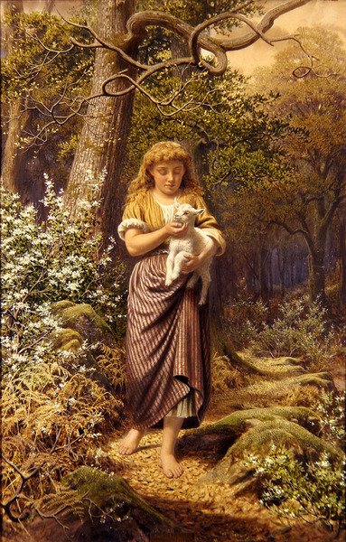 The Pet Lamb by James Barnes