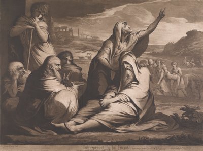 Job Reproved by his Friends by James Barry