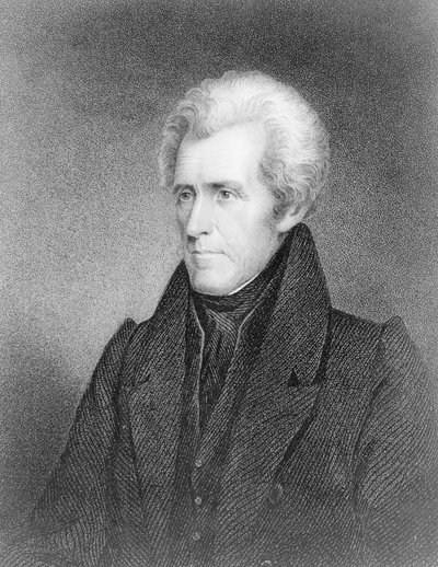 Andrew Jackson, c.1815 by James Barton Longacre