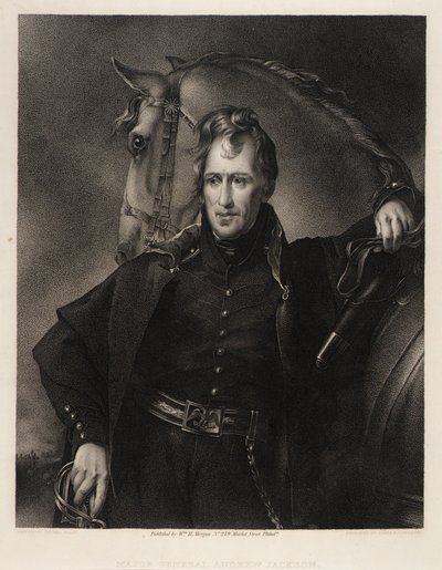 Major General Andrew Jackson by James Barton Longacre